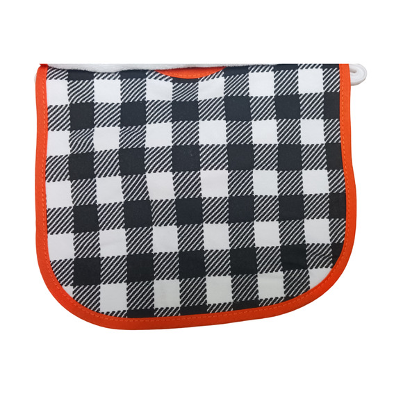 Baby Essentials Baby’s Cutest In The Patch Bibs Set of 3 Pumpkin Theme One Size - Picture 3 of 16